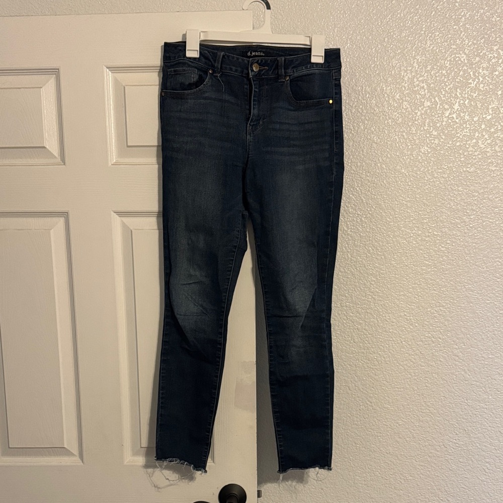 d. jeans Dark Blue Ankle Jeans